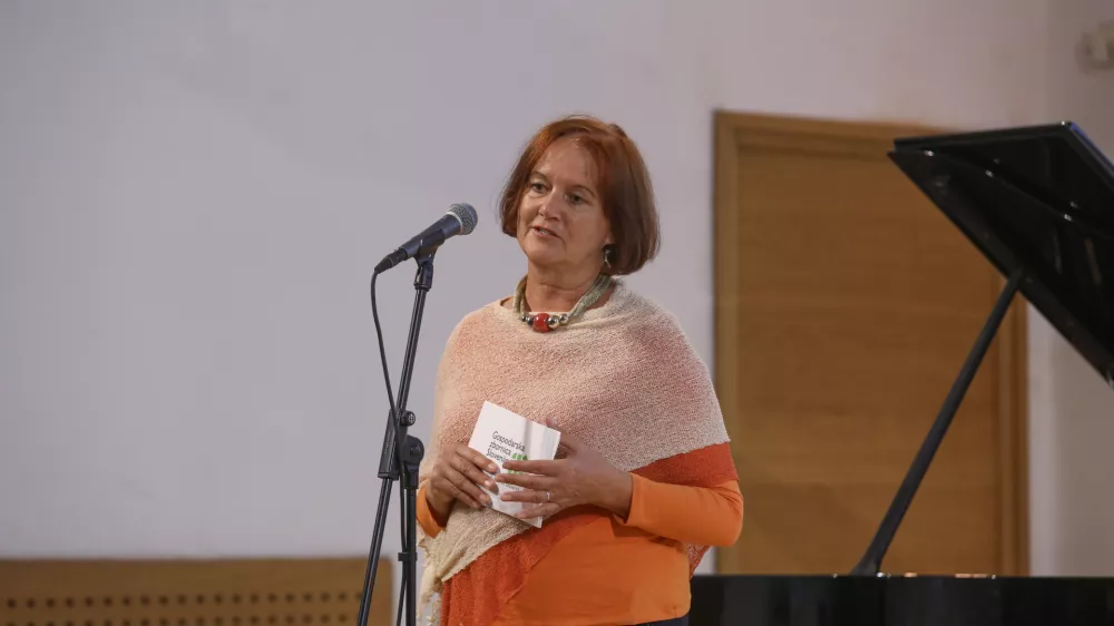 JADRANKA ŠVARC1.10.2024 - 24. Slovenska GAZELA 2024 – regijski izbor najboljših najhitreje rastočih podjetij – razglasitev Gazele Gorenjske regije.  FOTO: Luka Cjuha