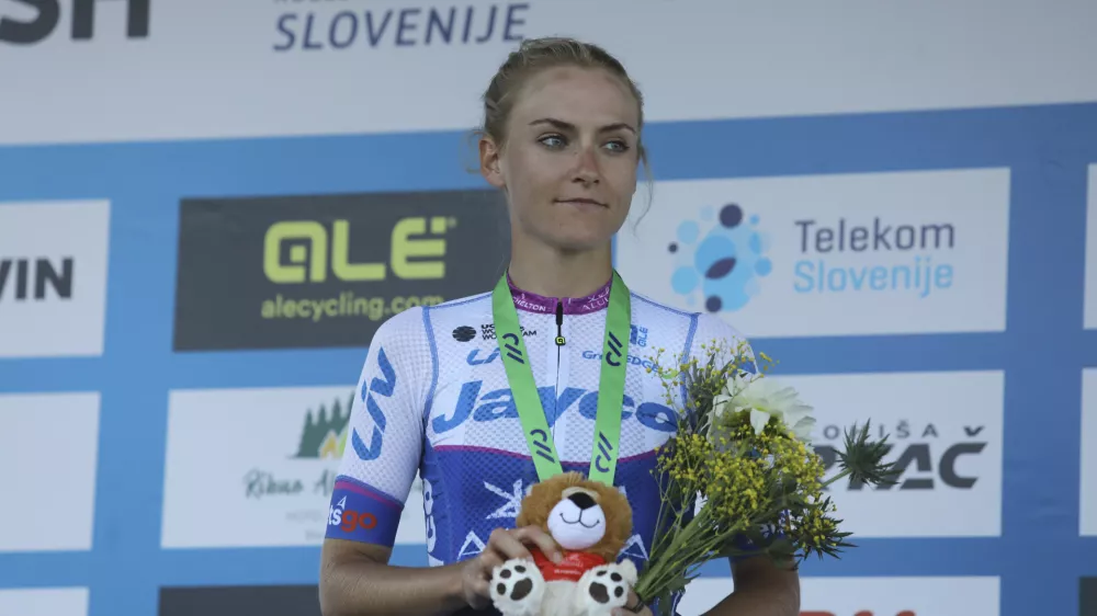  Urška Žigart25.06.2023 – Radovljica – kolesarstvo - državno prvenstvo, cestna dirka (156 km), člani //FOTO: Luka Cjuha