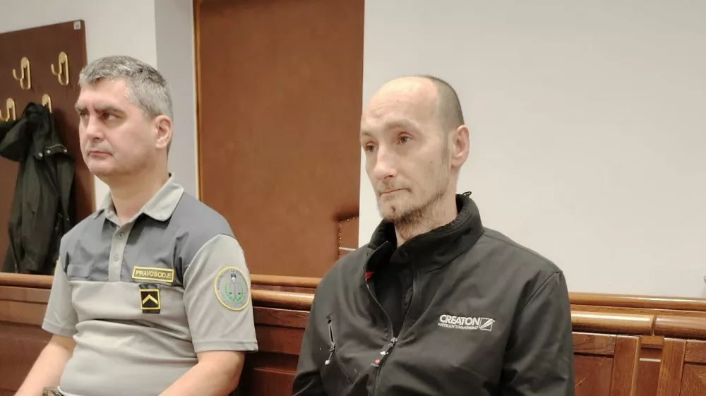 Toni Mitevski je mislil, da se je o&scaron;kodovanca z nožem le dotaknil.&nbsp; Foto: Mojca Marot