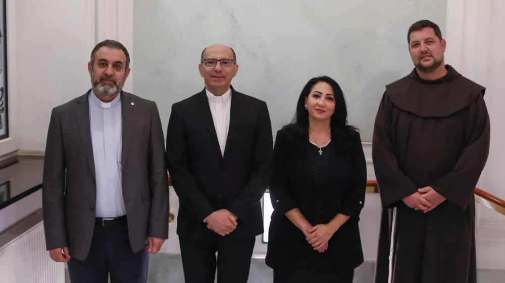 2.10.2024 - delegacija Palestinskih KristjanovFOTO: Luka Cjuha