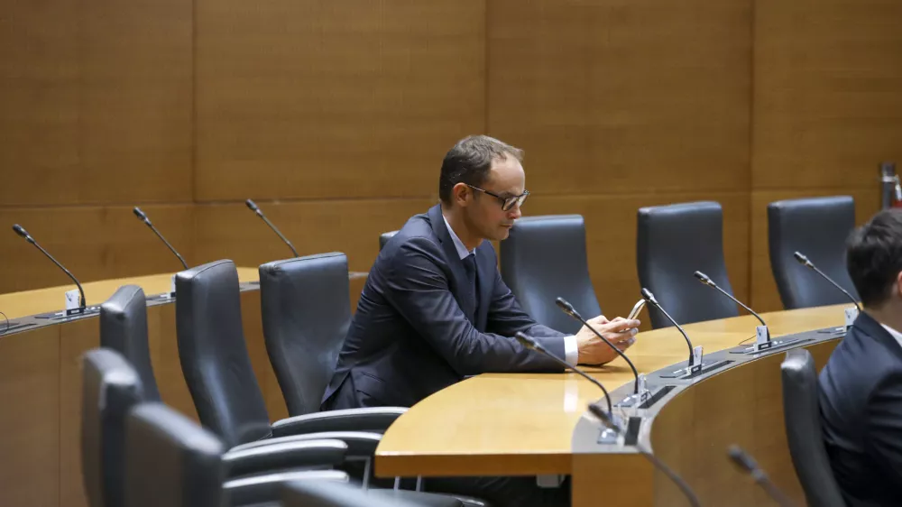 Anže logar SDS- 24.06.2023 - Dan državnosti 2023 &ndash; alavnostna seja državnega zbora //FOTO: Luka Cjuha