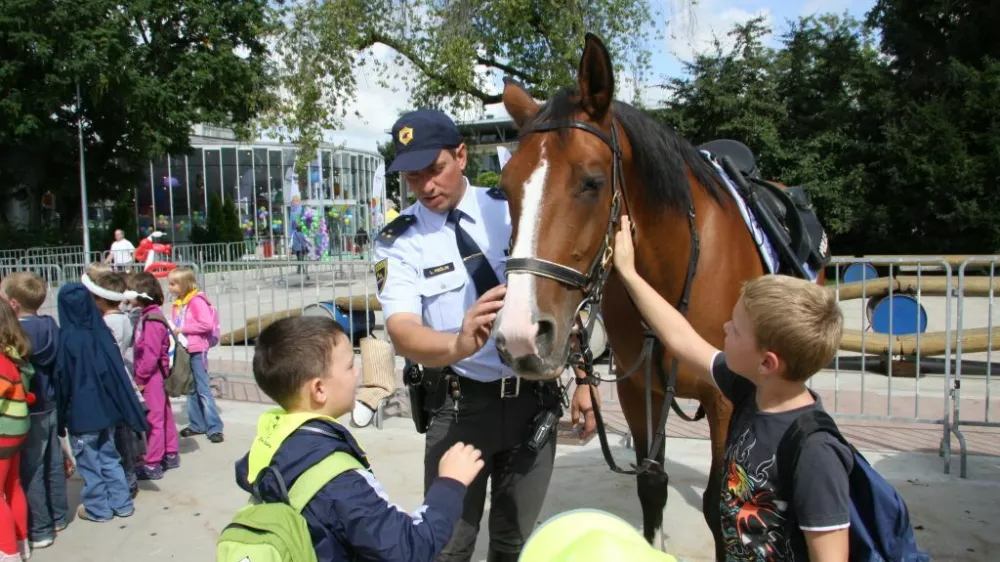 policist konjenik / Foto: Arhiv Pu Ljubljana