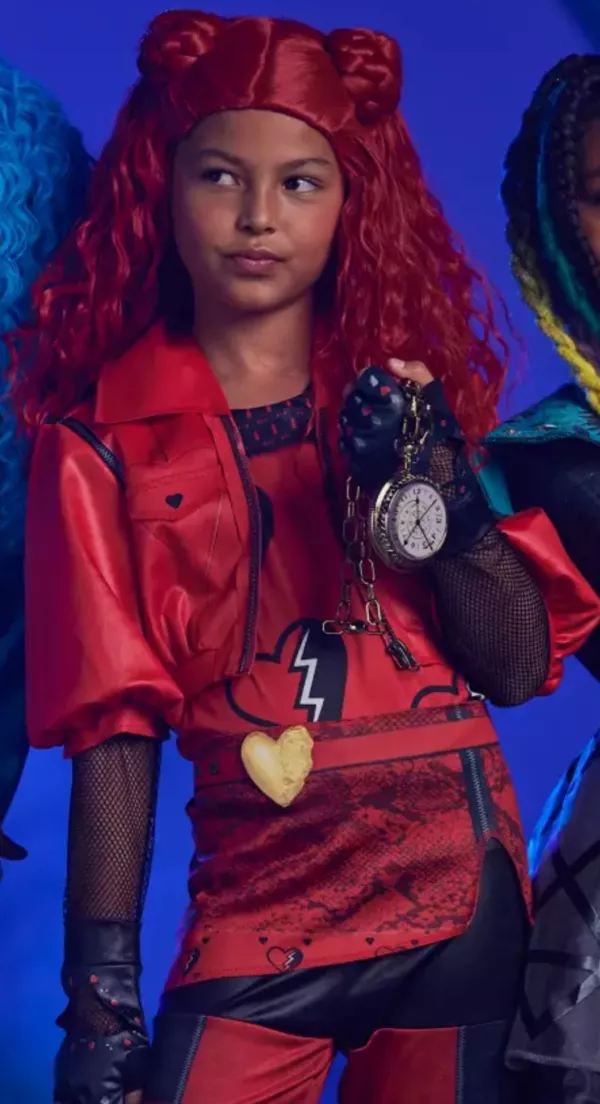 Med otro&scaron;kimi kostumi je na samem vrhu je Red iz Disneyjevih &raquo;Descendants&laquo;. F Disney