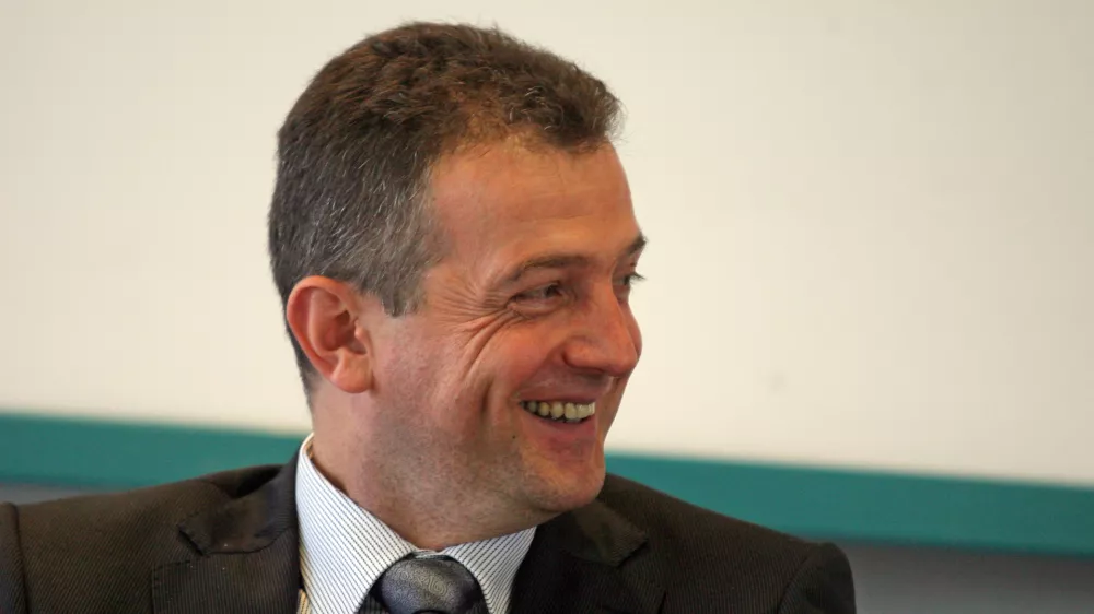 predsednik uprave Intereuropa Ernest Gortan- 23. skup&scaron;čina družbe INTEREUROPA d.d., globalni logistični servis, lastniki med drugim odločali o spremembah statuta družbe in nagrajevanju nadzornikov družbe, uprava - nadzorni svet (NS)//FOTO: Luka Cjuha