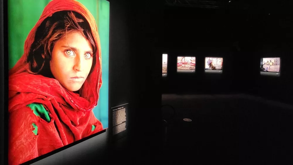 razstava steve mccurry trst / Foto: Katja Gle&scaron;čič 