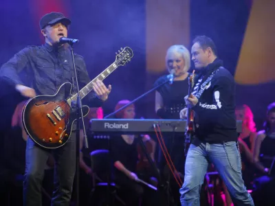 Plavi Orkestar- Viktorji 2009 &ndash; podelitev prestižnih nagrad za medijske dosežke in dosežke v popularni kulturi&nbsp;&nbsp;&nbsp;/FOTO: Jaka Adamič