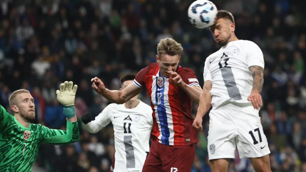 14.11.2024 - nogomet - liga narodov Slovenija &ndash; Norve&scaron;ka - stadion StožiceFOTO: LUKA CJUHA