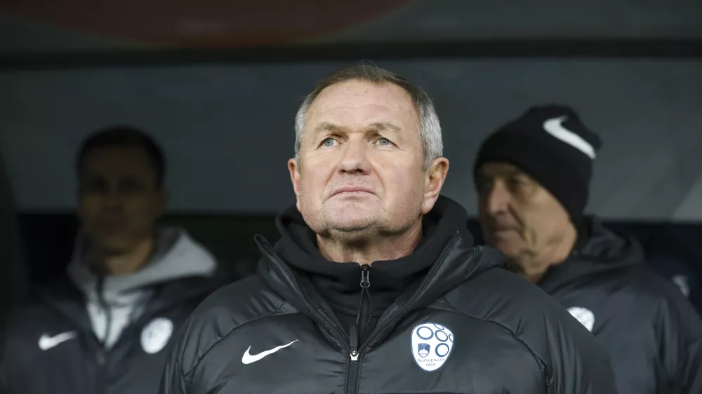 Matjaž Kek14.11.2024 - nogomet - liga narodov Slovenija &ndash; Norve&scaron;ka - stadion StožiceFOTO: LUKA CJUHA