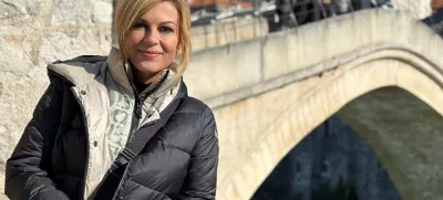 Kolinda Grabar Kitarović pravi, da obstajajo določena pričakovanja, kako bi se morali vesti moški in kako ženske. F instagram