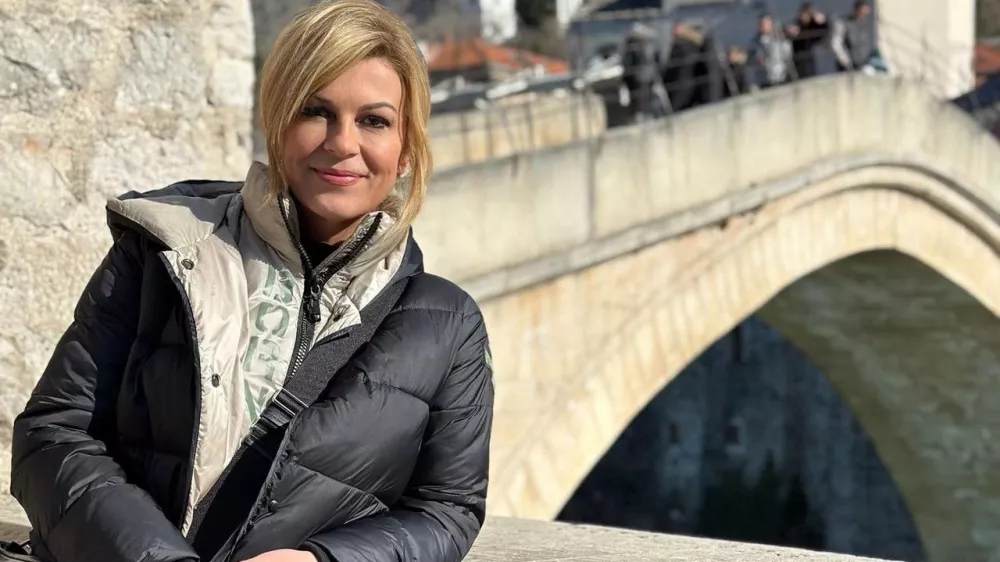 Kolinda Grabar Kitarović pravi, da obstajajo določena pričakovanja, kako bi se morali vesti mo&scaron;ki in kako ženske. F instagram