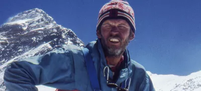 Tone Škarja na zahodni rami Everesta 1979 / Foto: Arhiv Toneta Škarje 