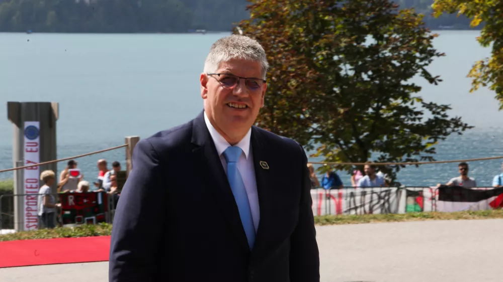 - Bo&scaron;tjan Poklukar, minister za notranje zadeve,- 03.09.2024. - Blejski strate&scaron;ki forum 2024.//FOTO: Bojan Velikonja