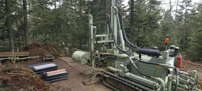 Selnica ob Dravi - Zgornji Boč - Črpalna hidroelektrarna (ČHE) Kozjak na Dravi - začetki del - analiza vode - vrtine - Avtor: Sašo Bizjak