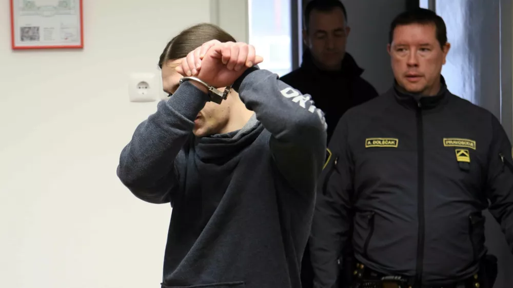 11.12.2024 - sodi&scaron;če, obtoženi Luka BohnecFoto: Tomaž Skale