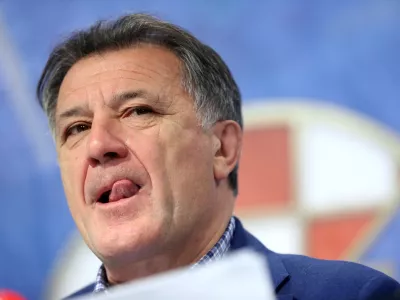 03.03.2018., Zagreb - U press prostorijama GNK Dinamo, konferenciju za medije odrzao je Zdravko Mamic. Photo: Slavko Midzor/PIXSELL