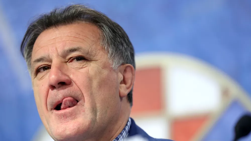 03.03.2018., Zagreb - U press prostorijama GNK Dinamo, konferenciju za medije odrzao je Zdravko Mamic. Photo: Slavko Midzor/PIXSELL