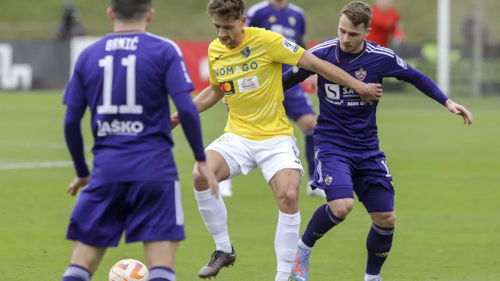 Ga&scaron;per Trdin- 15.03.2023 &ndash; nogomet &ndash; Bravo: Maribor, Prva liga Telemacha, 27. krog: //FOTO: Jaka Gasar