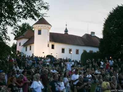 Festivalsko dogajanje v grad Bogenšperk privabi tudi do 5000 obiskovalcev. Foto: Anže Malis