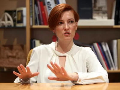 27.11.2024 - Asta Vrečko, ministrica za kulturoFoto: Tomaž Skale