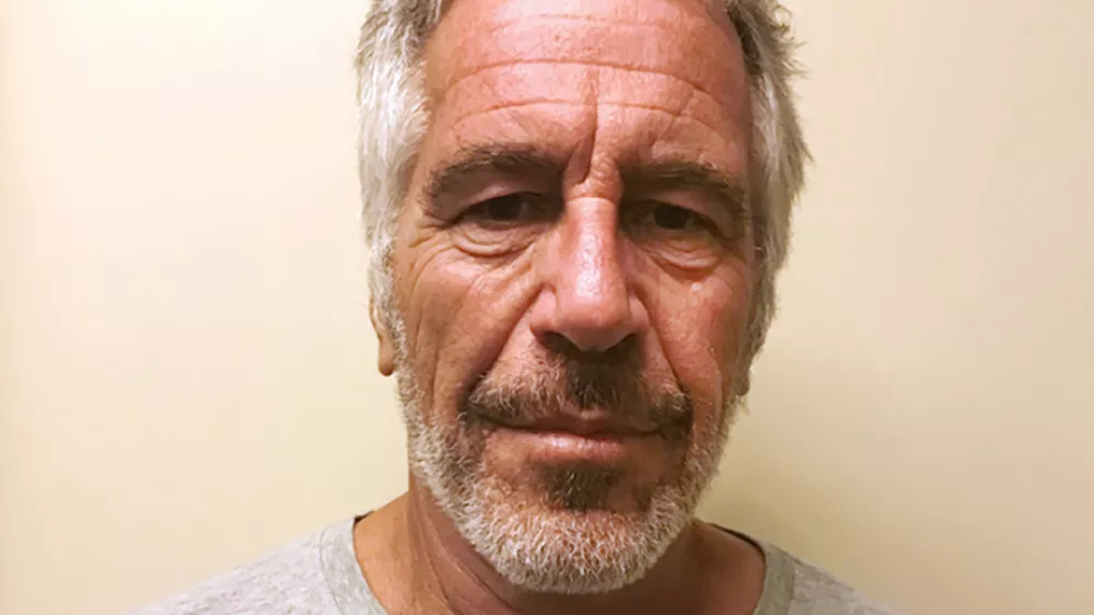 ﻿FILE - This March 28, 2017, file photo, provided by the New York State Sex Offender Registry shows Jeffrey Epstein. A judge denied bail for jailed financier Jeffrey Epstein on sex trafficking charges Thursday, July 18, 2019, saying the danger to the community that would result if the jet-setting defendant was free formed the "heart of this decision." (New York State Sex Offender Registry via AP)