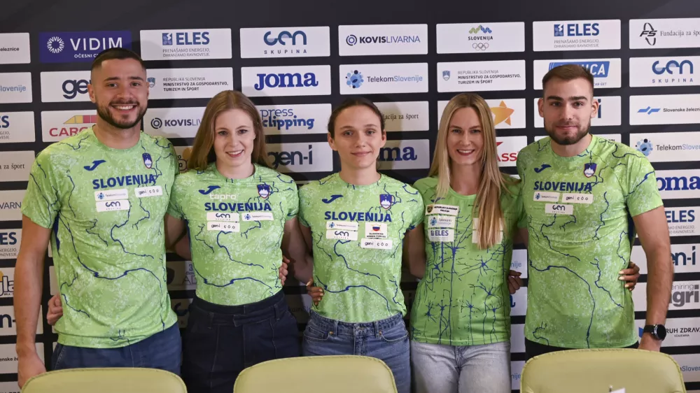 03.03.2025 Novinarska konferenca pred članskim dvoranskim evropskim prvenstvom na Nizozemskem, atletikaFOTO: Nik Erik Neubauer