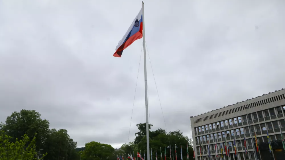 14.05.2024 - Spomenik slovenske osamosvojitve - Trg republike - lokacija postavitve novega spomenikaFOTO Luka Cjuha