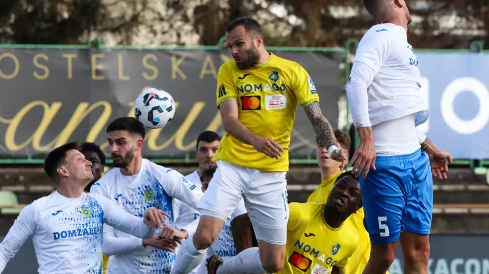 16.03.2025. - Nogomet 1. liga Telemah. NK Bravo - NK Domžale.//FOTO: Bojan Velikonja