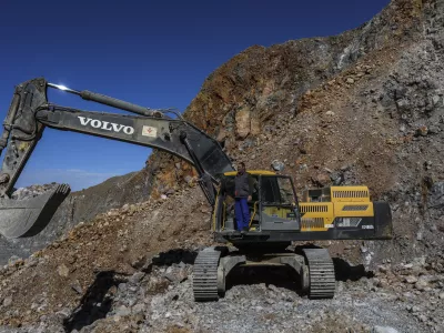 - 13.03.2019 &ndash; Vrhnika - Kamnolom Verd, podjetje za proizvodnjo kamnitih agregatov  //FOTO: Jaka GasarOPOMBA: ZA OBJEKTIV - REPORTAŽA - 2019