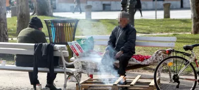V različne programe socialnega varstva v Sloveniji je na leto vključenih od 3000 do 4000 brezdomcev, še bistveno več pa naj bi bilo tako imenovanega skritega brezdomstva. Foto: Tomaž Skale 