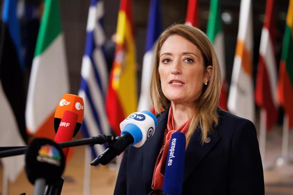 Roberta Metsola, predsednica evropskega parlamenta