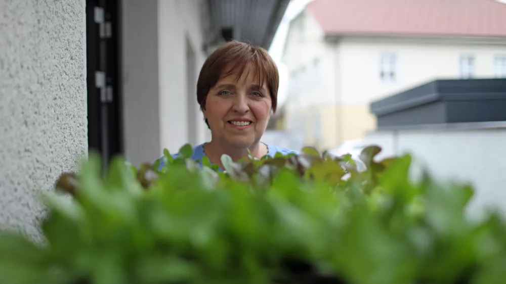 Težko je pridelati ar semena solate, a še težje je to količino semena prodati, pravi Fanči Perdih. / Foto: Bojan Velikonja
