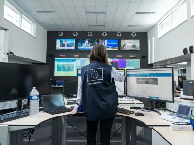 Koordinacijski center za odzivanje na izredne razmere v okviru mehanizma EU na področju civilne zaščite.