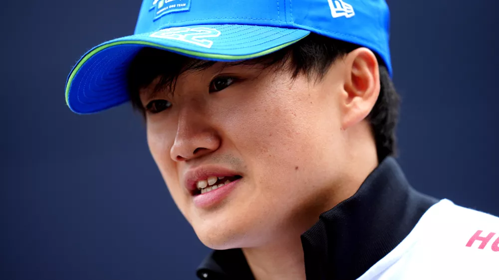 FILED - 16 May 2024, Italy, Imola: Japanese Formula 1 driver Yuki Tsunoda of the Scuderia AlphaTauri Racing Team arrives at the Autodromo Internazionale Enzo e Dino Ferrari race track, ahead of the Formula One Emilia Romagna Grand Prix. Red Bull confirmed on Thursday that Liam Lawson had been dropped after just two races, citing a "duty of care to protect" him. The team demoted Lawson to Racing Bulls, replacing him with Yuki Tsunoda for the Japanese driver's home race in Suzuka next Sunday. Photo: David Davies/PA Wire/dpa