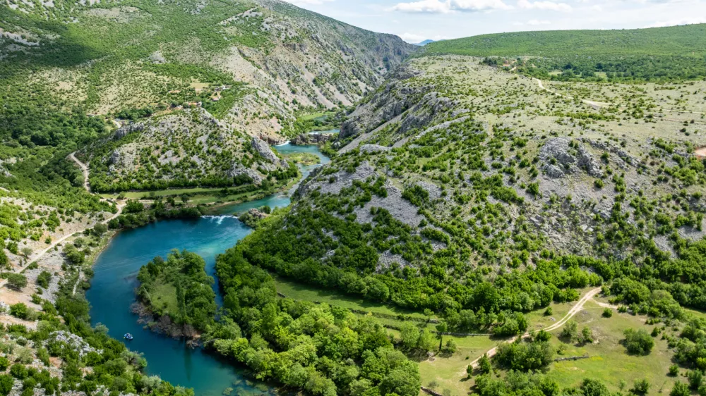 Reka Zrmanja (Foto: Arhiv TZ Zadarske županije)
