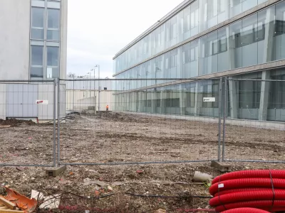 - Nov zapor Dobrunje.- 26.03.2025. - Gradbišče novega zapora v Dobrunjah.//FOTO: Bojan Velikonja