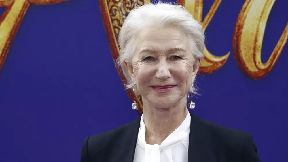 Helen Mirren at the Los Angeles premiere of 'Aladdin' held at the El Capitan Theatre in Hollywood, USA on May 21, 2019,Image: 911302973, License: Rights-managed, Restrictions:, Model Release: noFoto: Profimedia