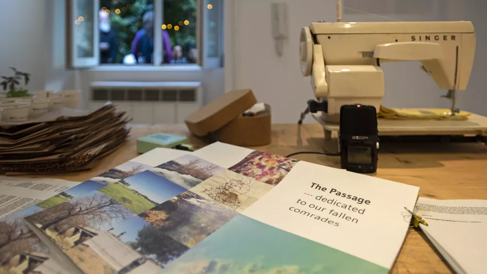 Cikel dogodkov v SEM z naslovom Prehod je posvečen ljudem, pogrešanim in umrlim na migracijski poti na Balkanu. Foto: Nina Đurđević