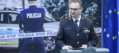 Damjan Petrič- 12.02.2025 - Policija je nagradila 66 izjemnih posameznikov, ki so v najrazličnejših okoliščinah pomagali reševati življenja ljudi - podelitev, policija, hrabrost, požrtvovalnost, priznanja//FOTO: Jaka Gasar