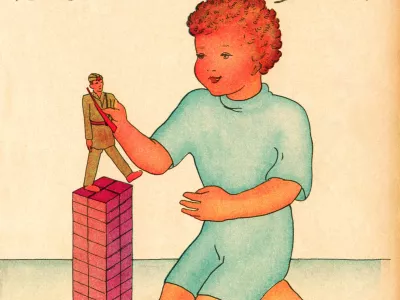 Naslovnica prve Cicibanove številke, ki je izšla pred osemdesetimi leti.