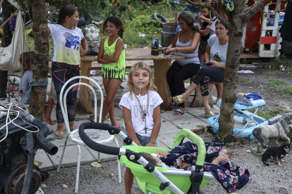 - 19.08.2024 - Romsko naselje Otavice - problematika pitne vode //FOTO: Jaka Gasar