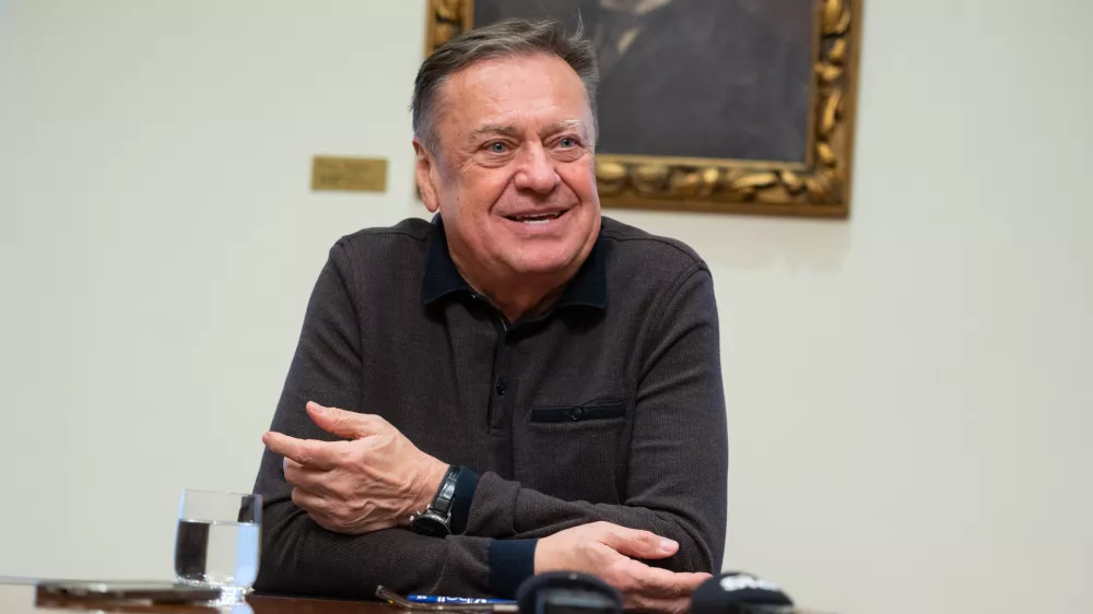 Ljubljana, MOL.Intervju z ljubljanskim zupanom Zoranom Jankovicem.