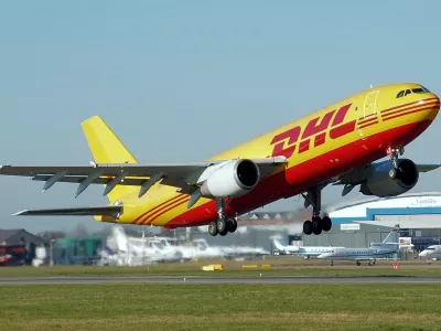﻿kuriska letalska pošta DHL