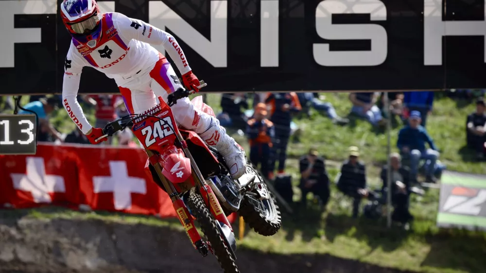 Italija, Trenta.Motokrosist Tim Gajser.