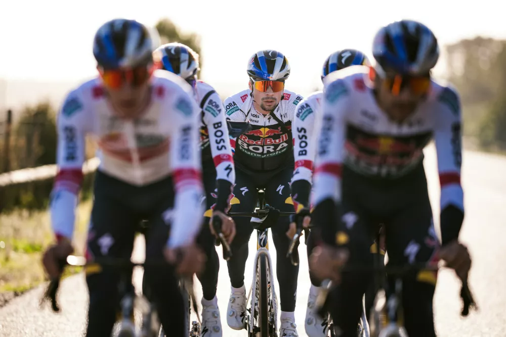 Primož Roglič during the Red Bull - BORA - hansgrohe Mallorca Training Camp in January 2025 // Sebastian Marko / Red Bull Content Pool // SI202501100492 // Usage for editorial use only // 