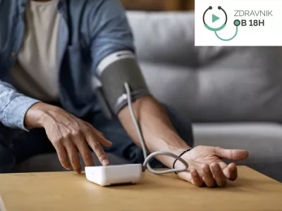 Normalni krvni tlak pri odraslih je okrog 120/80 mmHg. O hipertenziji govorimo, kadar so vrednosti (izmerjene v mirnem stanju) večkrat zapored nad 140/90 mmHg. (Foto: iStock)