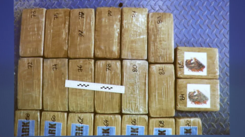 08.05.2025., Rijeka - Konferencija za medije Policijske uprave primorsko-goranske vezano za zapljenu 85 kg kokaina. Photo: Nel Pavletic/PIXSELL