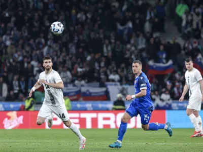 Adrian Zeljković- 23.03.2025 - nogomet - UEFA - Slovenija: Slovaška //FOTO: Jaka Gasar