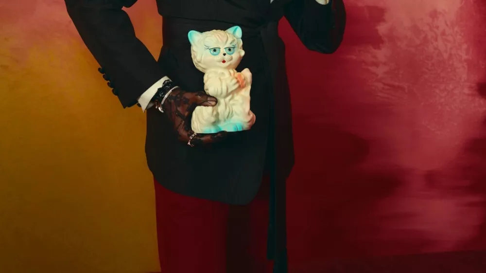 Na rdeči preprogi jo je prvič pokazal Colman Domingo, zvezdnik serije Evforija. F IG/Coman Domingo