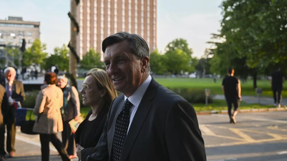Borut Pahor- 09.05.2024 - Državna proslava ob 20. obletnici vstopa Slovenije v EU, Nova Gorica. 
