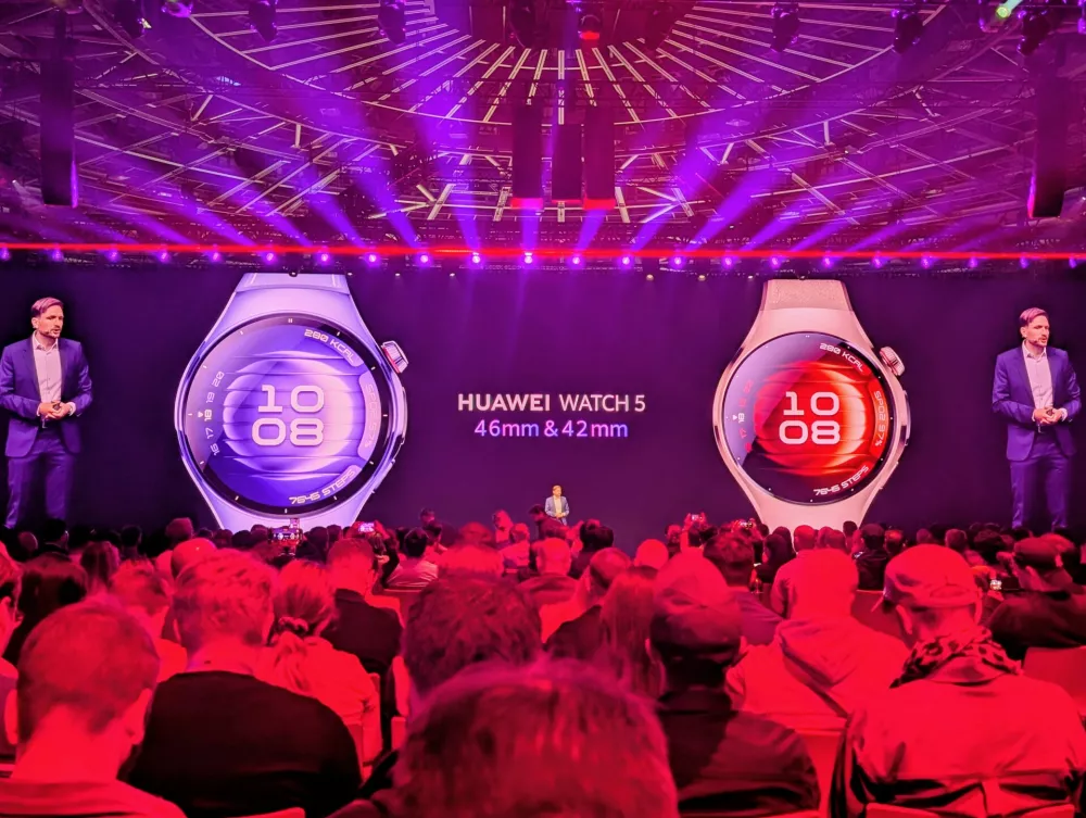 Huawei je tokrat uporabil isti dizajn za moško in žensko različico ure watch 5.